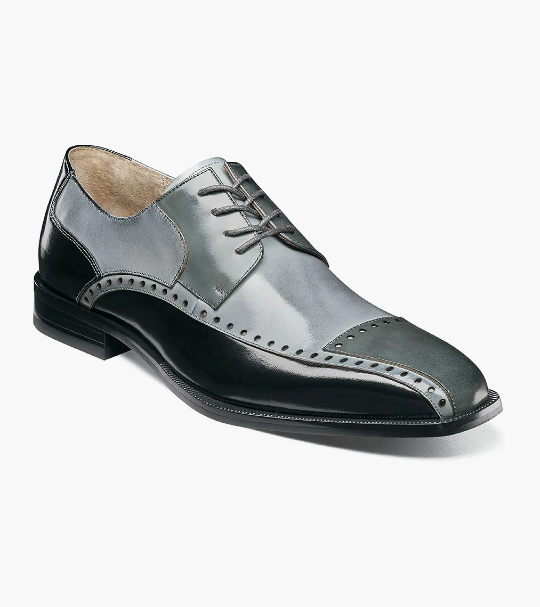 Stacy Adams Plaza Modified Cap Toe Oxford