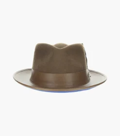 Stacy Adams Provo Fedora Wool Felt Pinch Front Hat