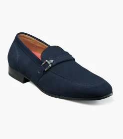 Stacy Adams Quillan Moc Toe Ornament Slip On