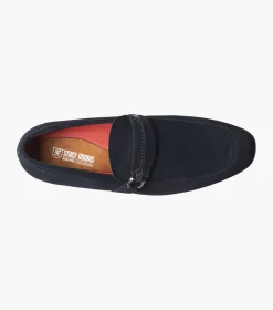Stacy Adams Quillan Moc Toe Ornament Slip On