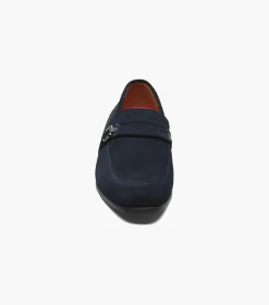 Stacy Adams Quillan Moc Toe Ornament Slip On