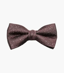 Stacy Adams Randy Diamond Dust Bow Tie & Hanky Set
