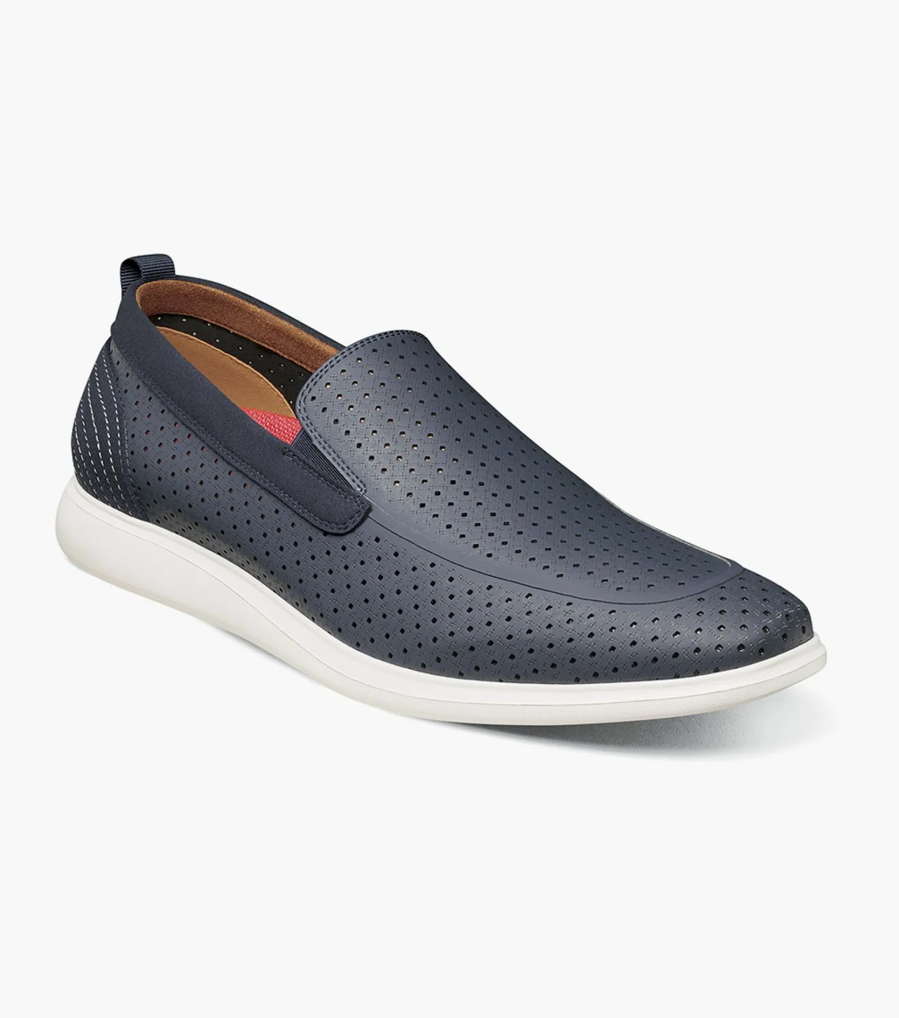 Stacy Adams Remy Moc Toe Perf Slip On