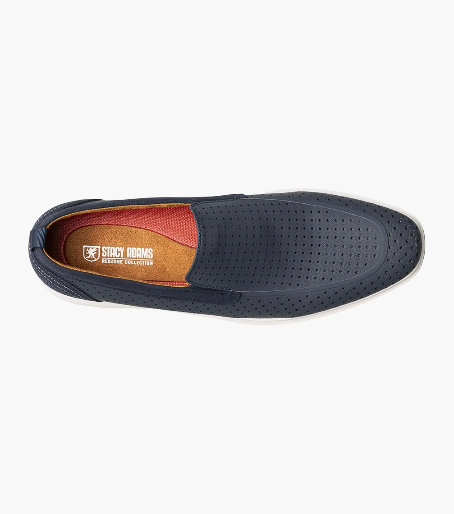 Stacy Adams Remy Moc Toe Perf Slip On
