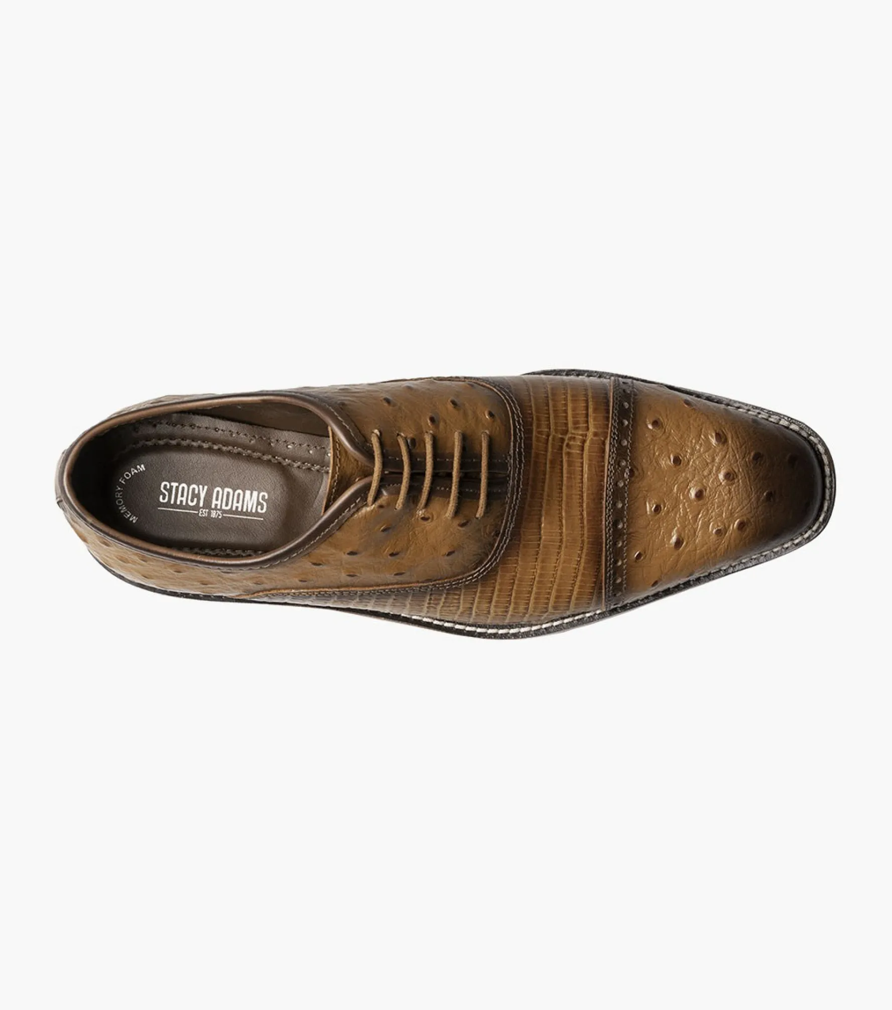 Stacy Adams Rodano Leather Sole Cap Toe Oxford