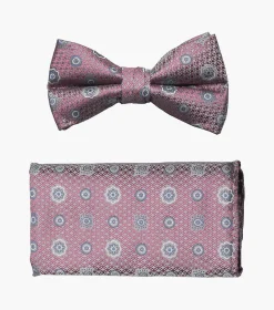 Stacy Adams Roy Bow Tie & Hanky Set