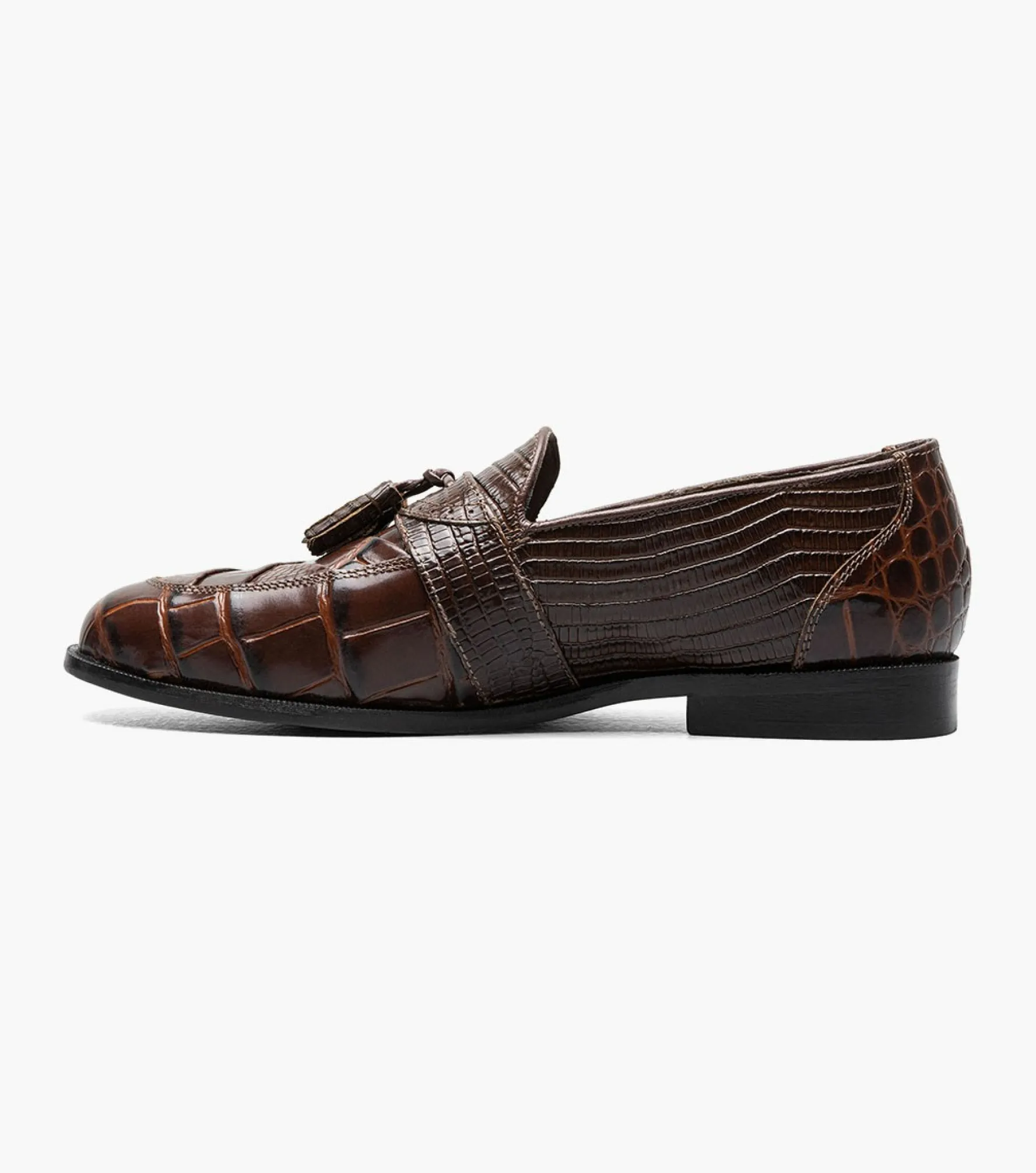 Stacy Adams Santana Ii Moc Toe Tassel Slip On