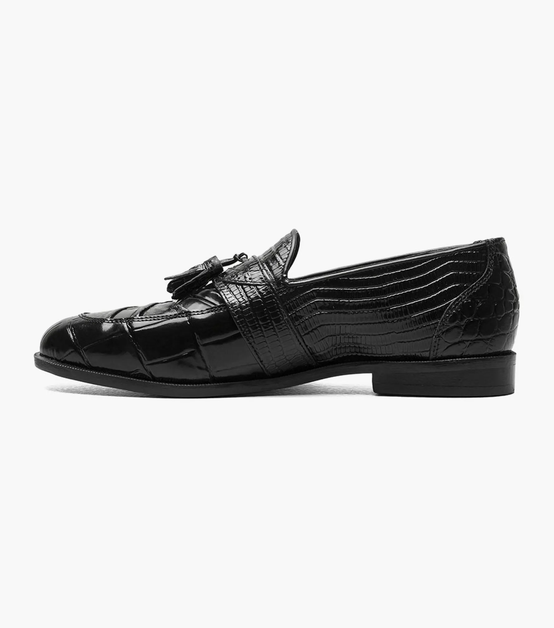 Stacy Adams Santana Ii Moc Toe Tassel Slip On