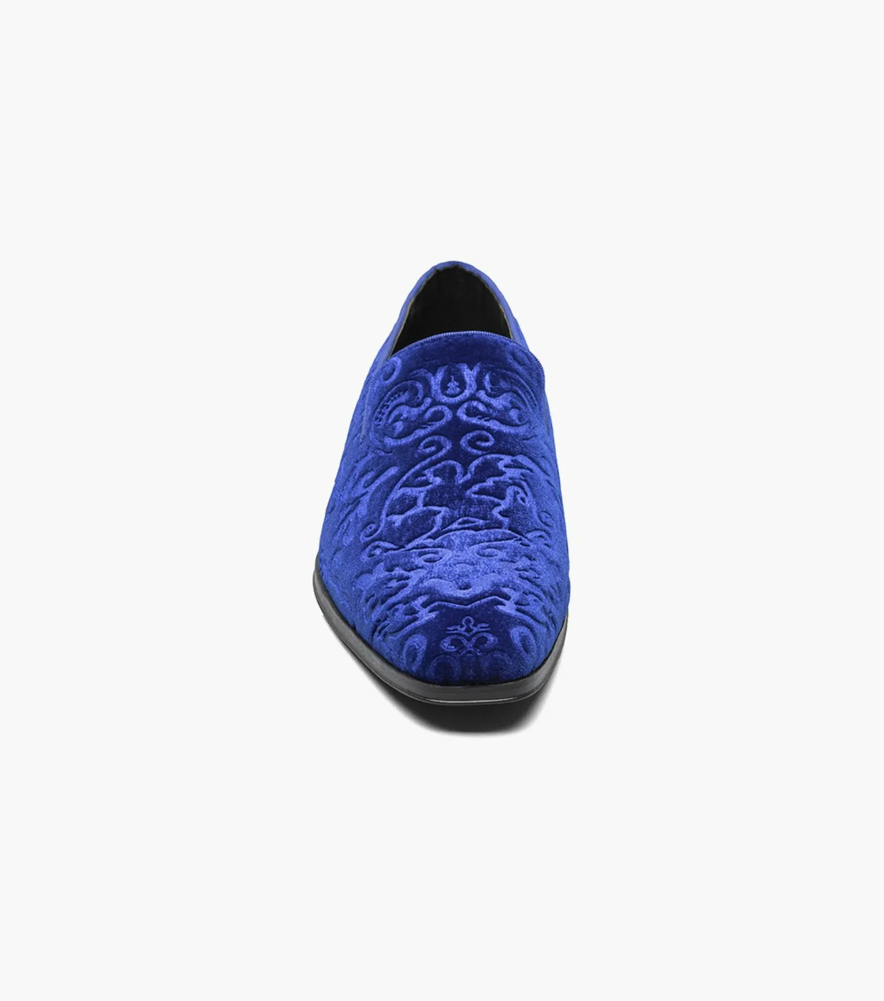 Stacy Adams Saunders Debossed Velour Slip On