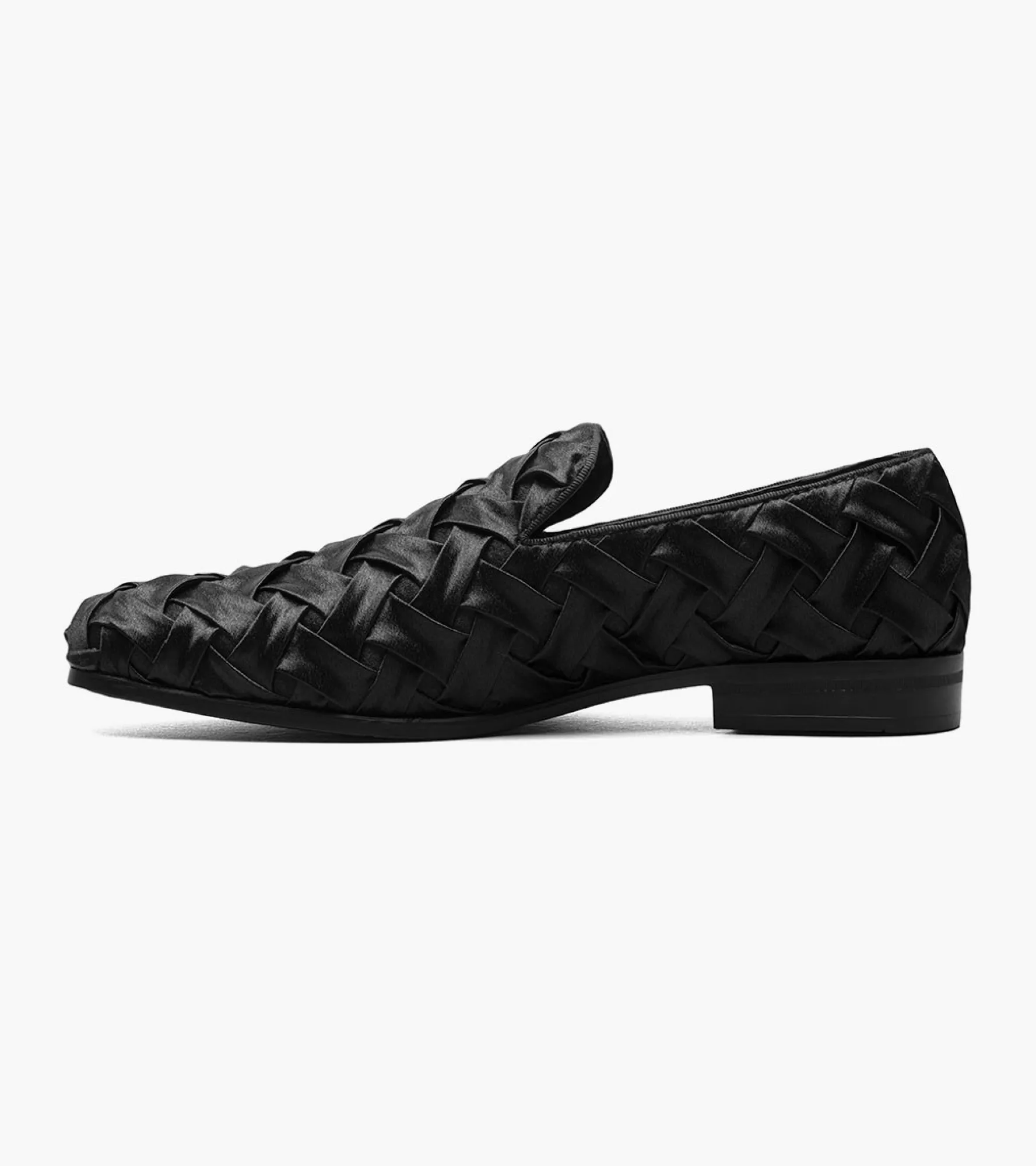 Stacy Adams Savoir Plain Toe Satin Slip On