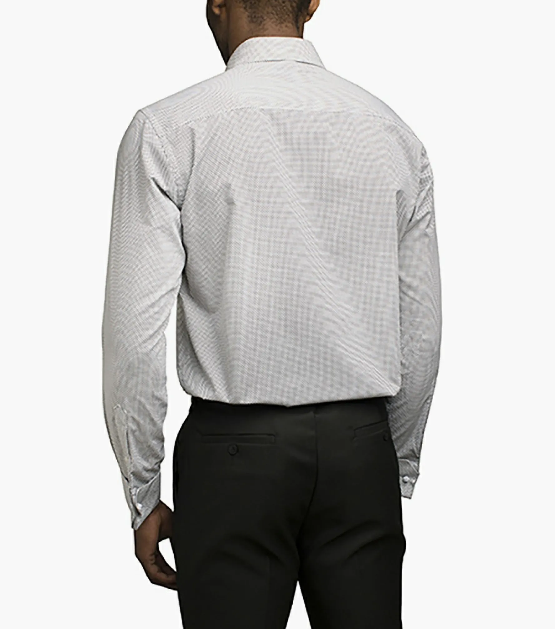 Stacy Adams Sergio Dots Dress Shirt Point Collar