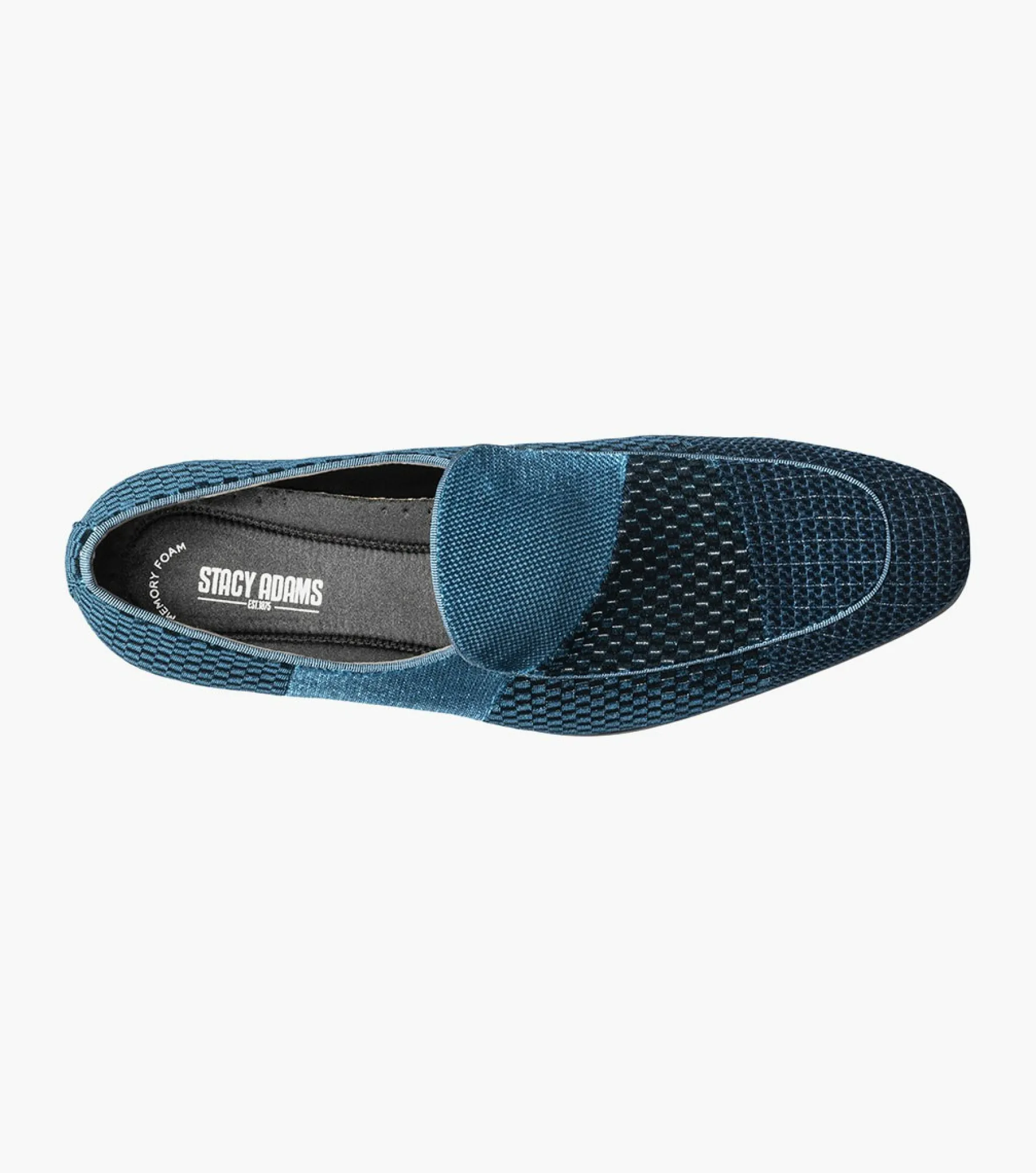 Stacy Adams Shapshaw Velour Moc Toe Slip On