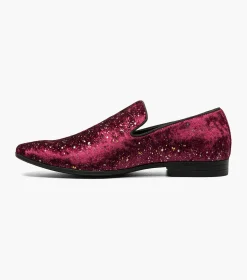 Stacy Adams Stellar Plain Toe Glitter Slip On