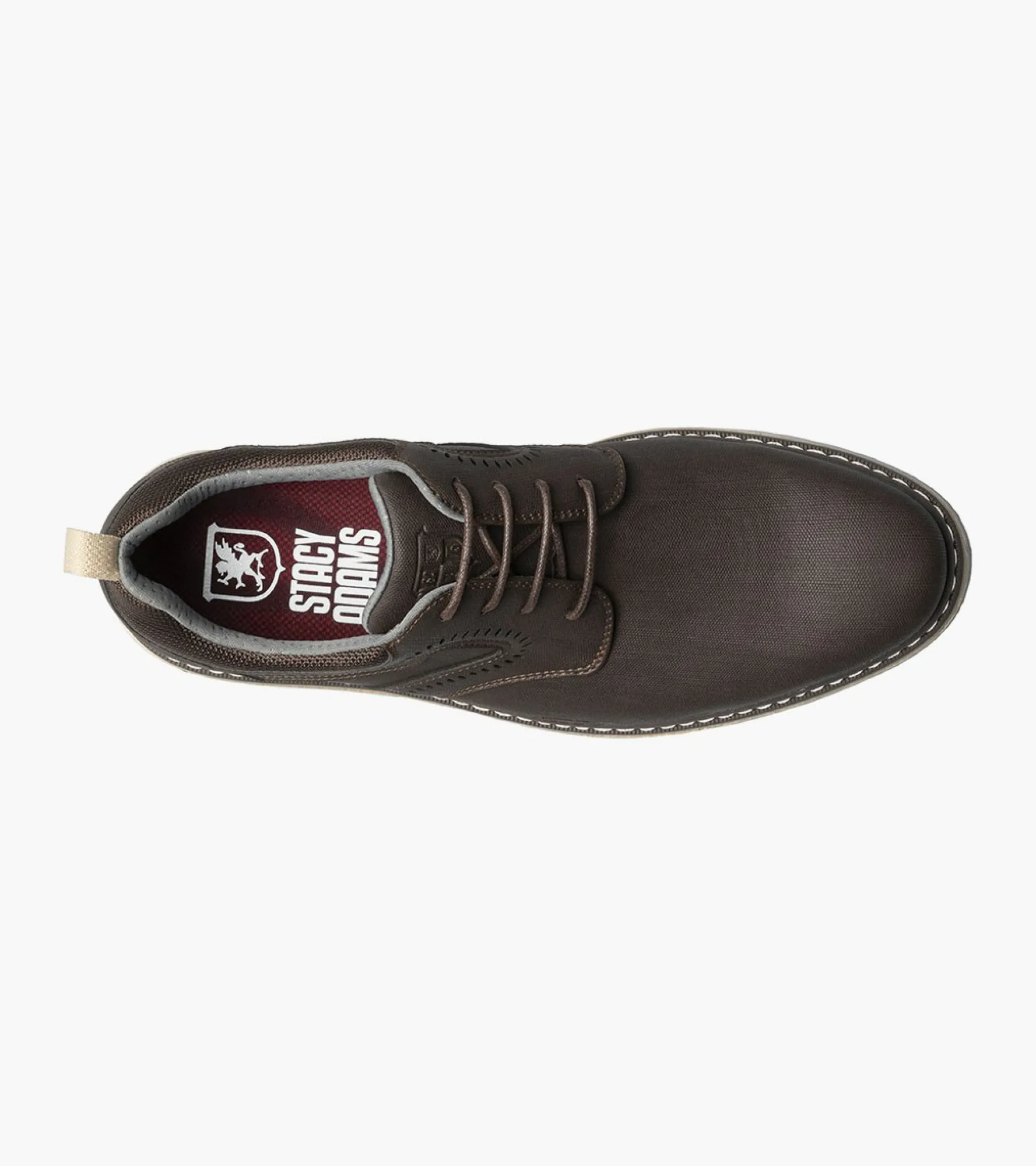 Stacy Adams Stride Plain Toe Lace Up