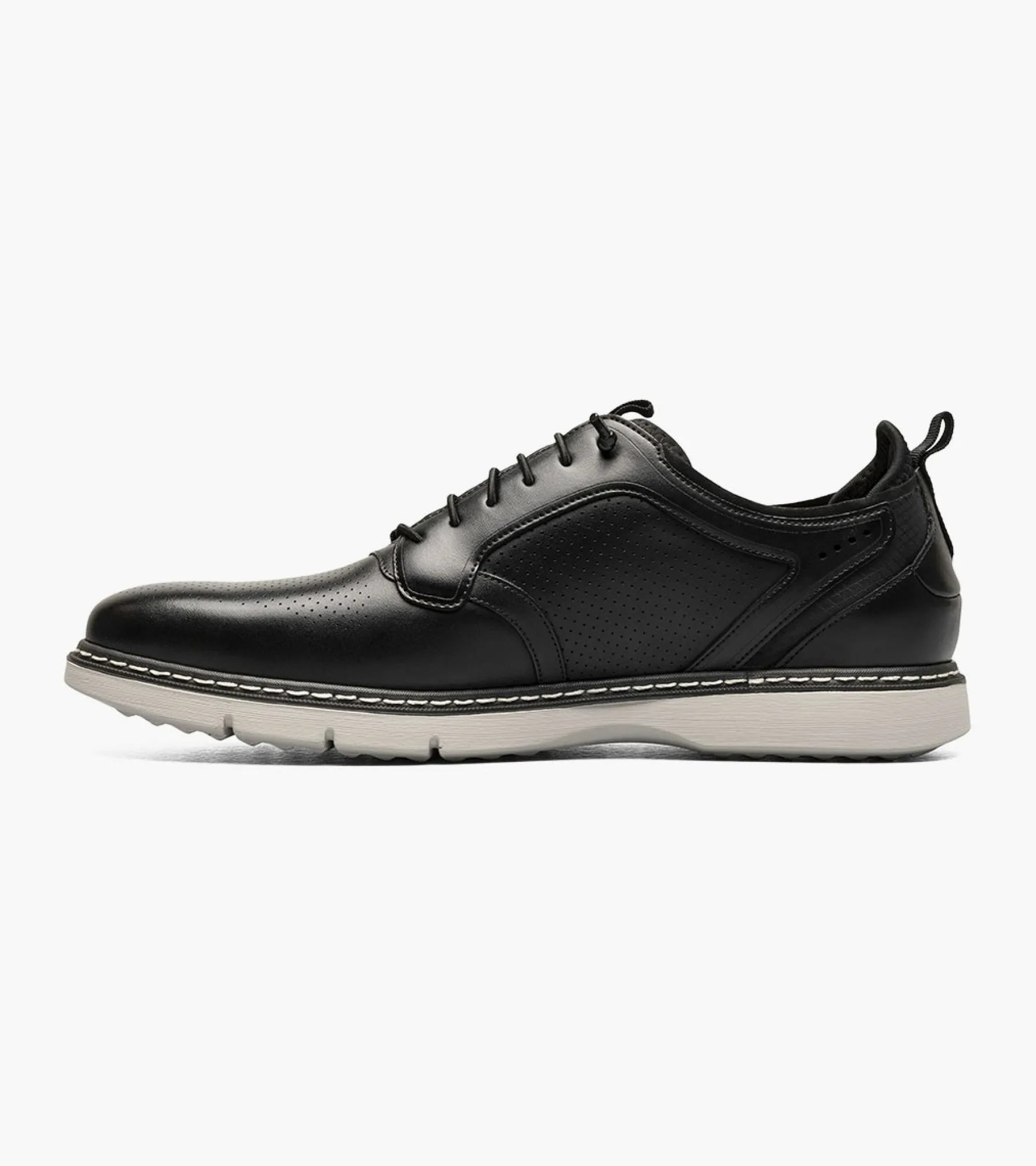 Stacy Adams Sync Plain Toe Elastic Lace Up