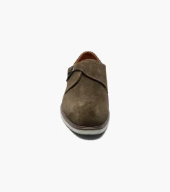 Stacy Adams Taylen Plain Toe Monk Strap