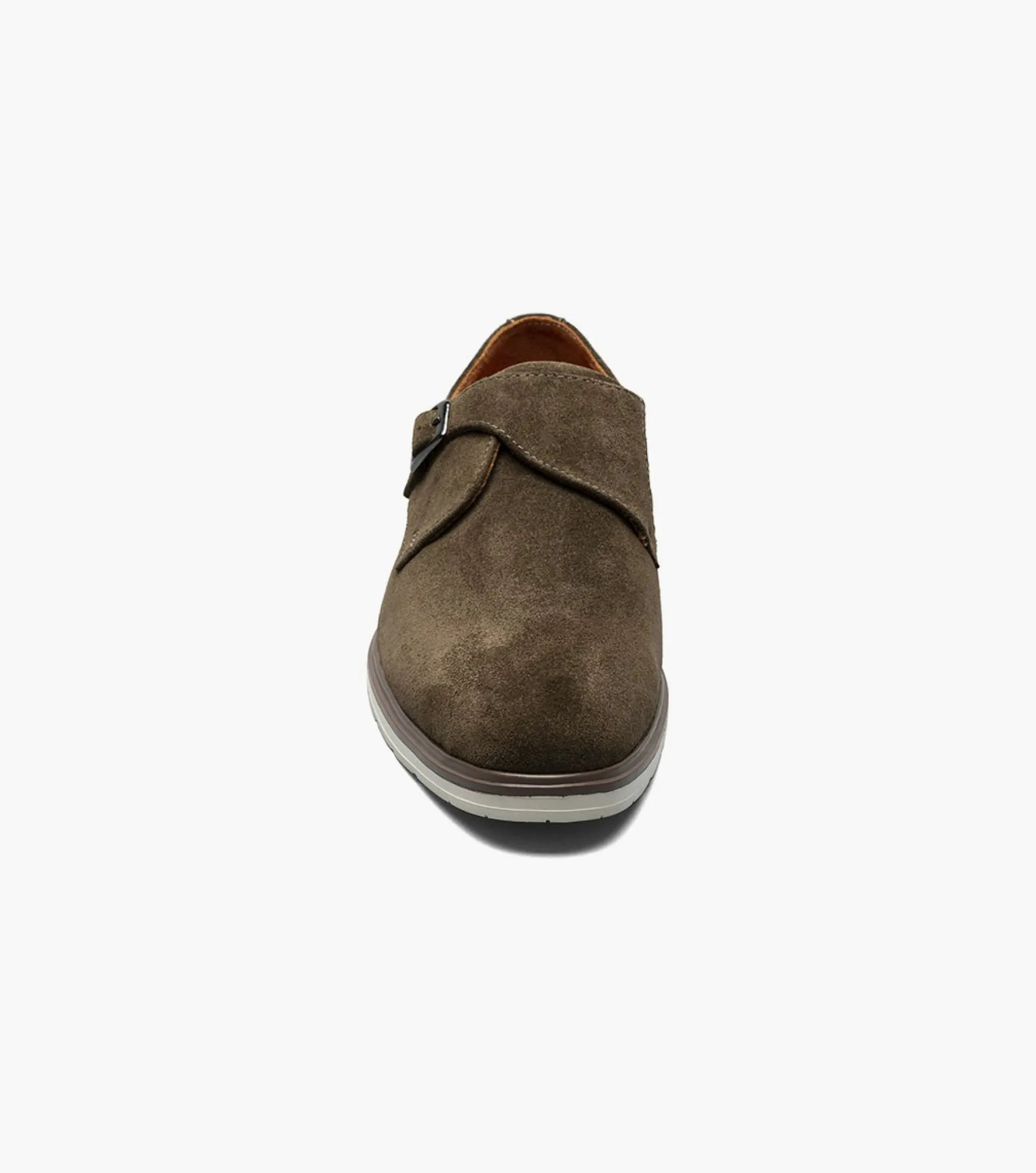 Stacy Adams Taylen Plain Toe Monk Strap