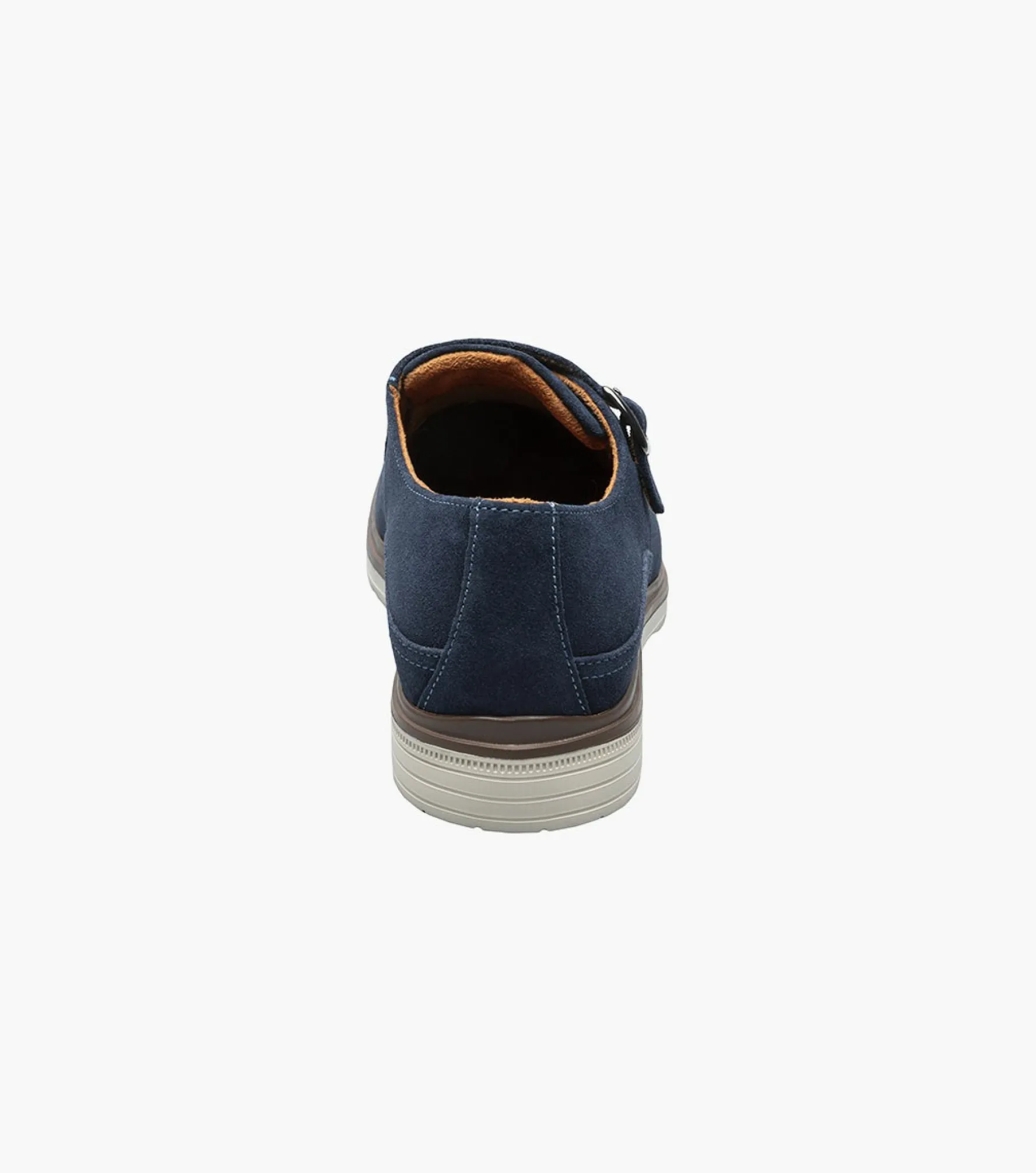 Stacy Adams Taylen Plain Toe Monk Strap