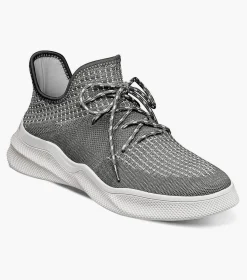 Stacy Adams Vortex Knit Lace Up Sneaker