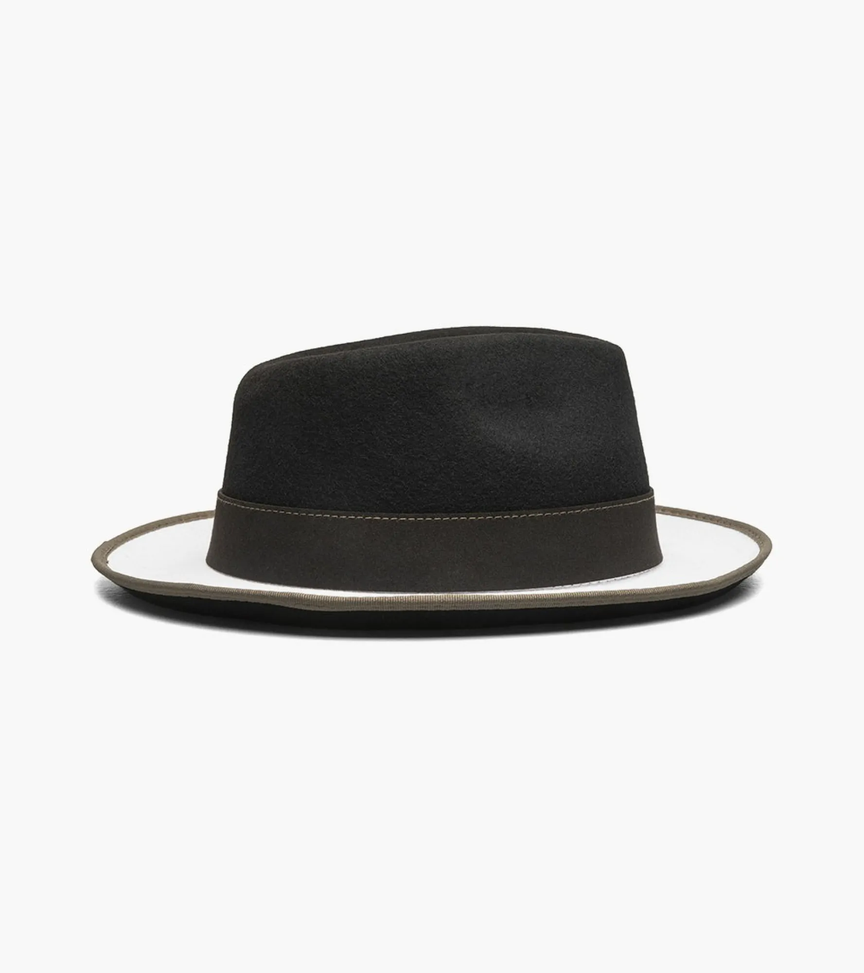 Stacy Adams Wentworth Fedora Wool Felt Pinch Front Hat